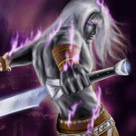 99px.ru аватар Огненный эльф с мечом