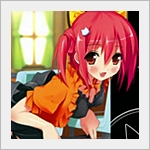 99px.ru аватар Девушка с красными волосами дома