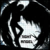 99px.ru аватар Ангел на фоне луны (night angel)