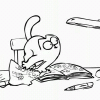 Аватар Кот бежит по тетради (серия короткометражных мультфильмов 'Simon's Cat')