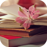 Аватар Книги и цветок лилии