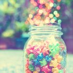 Аватар Баночка с цветными звездами