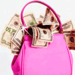 99px.ru аватар Розовая сумка с баксами