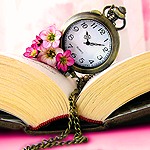 99px.ru аватар Часики с цветами в книге