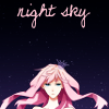 99px.ru аватар Вокалоид Мегурине Лука (night sky)