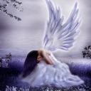 99px.ru аватар Девушка с крыльями в пышном платье плачет