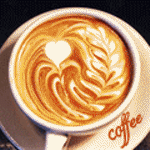 Аватар Кофе с рисунками (Coffee)