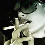 99px.ru аватар Девушка в очках курит