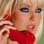 99px.ru аватар Блондинка с телефоном