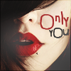 Аватар девушка с красными губами (only you)