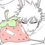 99px.ru аватар Хичиго с клубничкой 'Блич/Bleach'