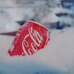99px.ru аватар Банка Кока-Колы (Coca-Cola) в снегу