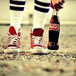 99px.ru аватар Ноги в кедах и Кока-Кола (Coca-Cola)