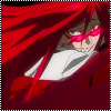 99px.ru аватар Жнец в красном Грель Сатклифф из аниме 'Тёмный дворецкий'