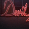 99px.ru аватар Мигающая неоновыя вывеска из аниме Дьявол может плакать / Devil May Cry