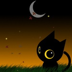 Аватар Котёнок гуляет в лунную ночь