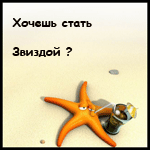 99px.ru аватар Морская звезда (Хочешь стать звездой? Сядь жопой на ёлку!)