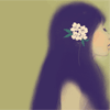 99px.ru аватар Цветы в волосах девушки