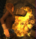 99px.ru аватар Лара крофт - Расхитительница Гробниц / Lara Croft - Tomb Raider перед взрывом