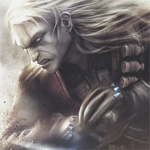 Аватар Geralt / Геральт со злым выражением лица из игры Witcher / Ведьмак
