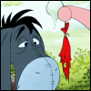 99px.ru аватар Ослик Иа из мультфильма Винни Пух смотрит на лопнутый шарик