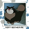 Аватар Кот машет хвостом (Don't bother me)