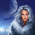 99px.ru аватар Девушка на фоне луны (Mada)