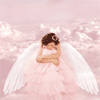 99px.ru аватар Девочка ангел с блестящими крыльями