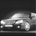 Аватар Красивый чёрный автомобиль Mercedes-Benz S-Class