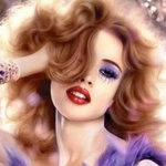 99px.ru аватар Девушка поправляет волосы упавшие ей на лицо