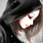 99px.ru аватар Девушка в чёрном капюшоне