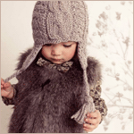 Аватар Ребенок в вязанной шапочке