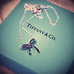 99px.ru аватар Кулончик на коробке с надписью Tiffany & Co