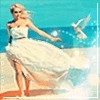 99px.ru аватар Девушка в белом платье на ветру