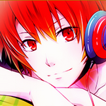 Аватар Otoya Ittoki / Отоя Иттоки из аниме Поющий Принц / Uta no Prince-sama в наушниках улыбается