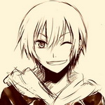 Аватар Kida Masaomi / Масаоми Кида из аниме Durarara!! / Дюрарара!! улыбается из аниме Всадник без головы