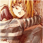 Аватар Мэтт обнимает Мелло из аниме Тетрадь смерти / Death Note