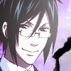 Аватар Sebastian Michaelis/Себастьян Микаэлис из аниме 'Kuroshitsuji' в очках