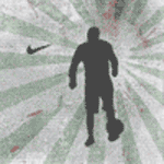 99px.ru аватар Футболист набивает мяч (Nike)