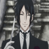 99px.ru аватар Sebastian Michaelis / Себастьян Микаэлис из аниме 'Kuroshitsuji' с ножами