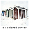 99px.ru аватар Разноцветные будки под снегопадом (my colored winter)