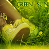 Аватар Девушка сидит в траве (Green Sun / Зеленое солнце)