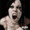 99px.ru аватар Злобное лицо вампирши крупным планом