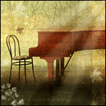 99px.ru аватар Стул и рояль одиноко стоят без музыканта под проливным осенним дождем