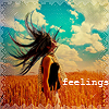 Аватар Девушка в поле встряхивает длинными волосами (feelings)