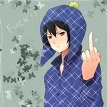 99px.ru аватар Парень показывает средний палец (FUCK!!)