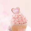 Аватар Пирожное с сердечком (love)