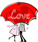 Аватар Влюблённые под зонтиком (Love)