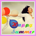 99px.ru аватар Девушка с воздушными шарами (Happy summer)