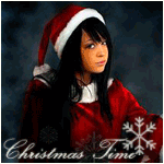 99px.ru аватар Девушка в наряде Санта-Клауса (Christmas time)